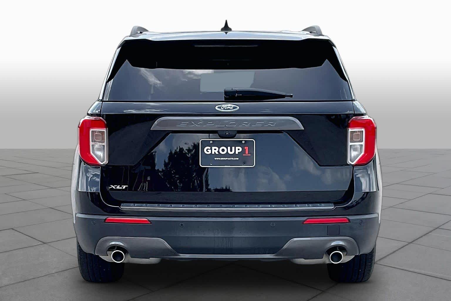 2023 Ford Explorer XLT Agate Black Metallic at Group 1 GMC Buick South