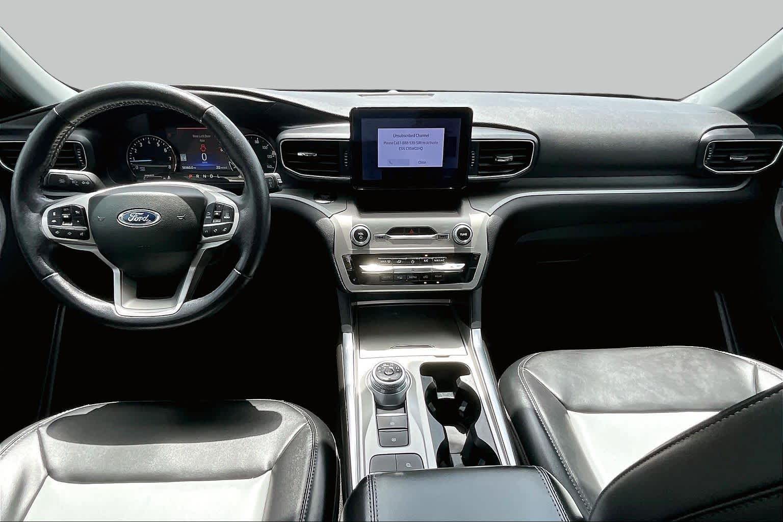 2023 Ford Explorer XLT Agate Black Metallic at Group 1 GMC Buick South