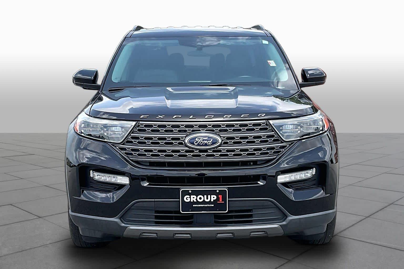 2023 Ford Explorer XLT Agate Black Metallic at Group 1 GMC Buick South