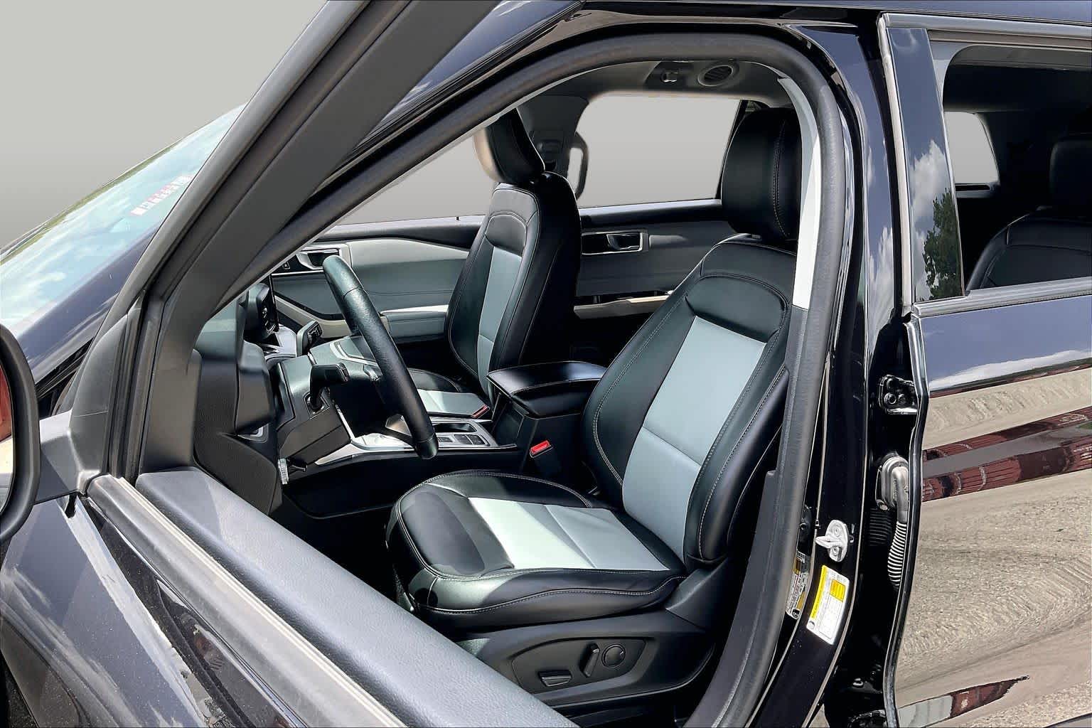 2023 Ford Explorer XLT Agate Black Metallic at Group 1 GMC Buick South