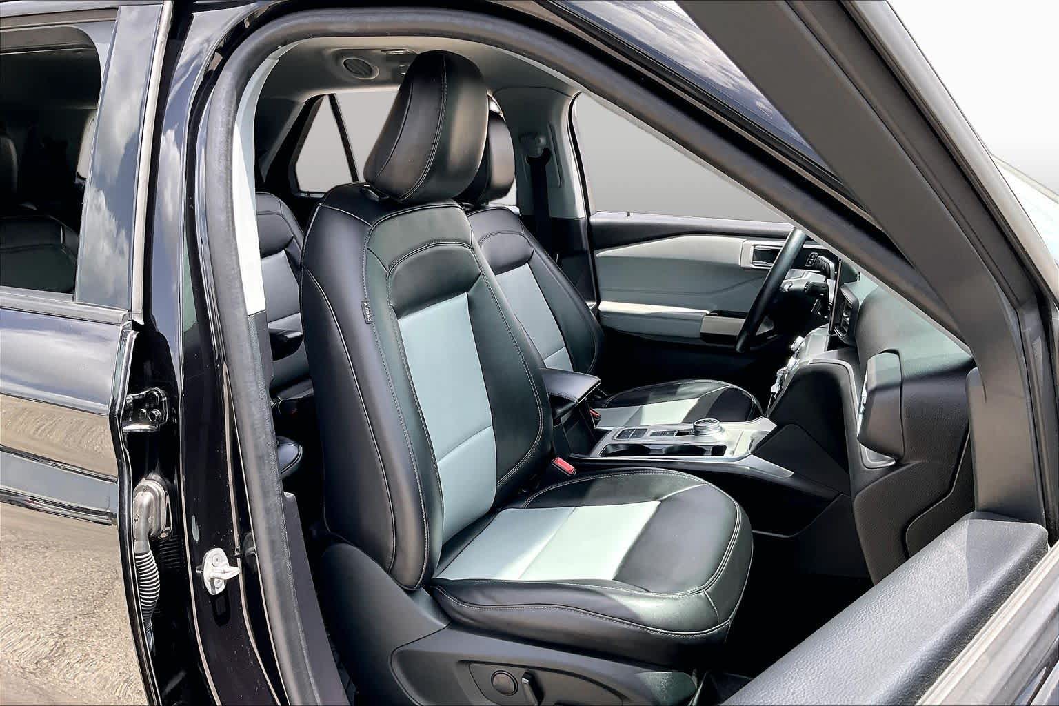 2023 Ford Explorer XLT Agate Black Metallic at Group 1 GMC Buick South
