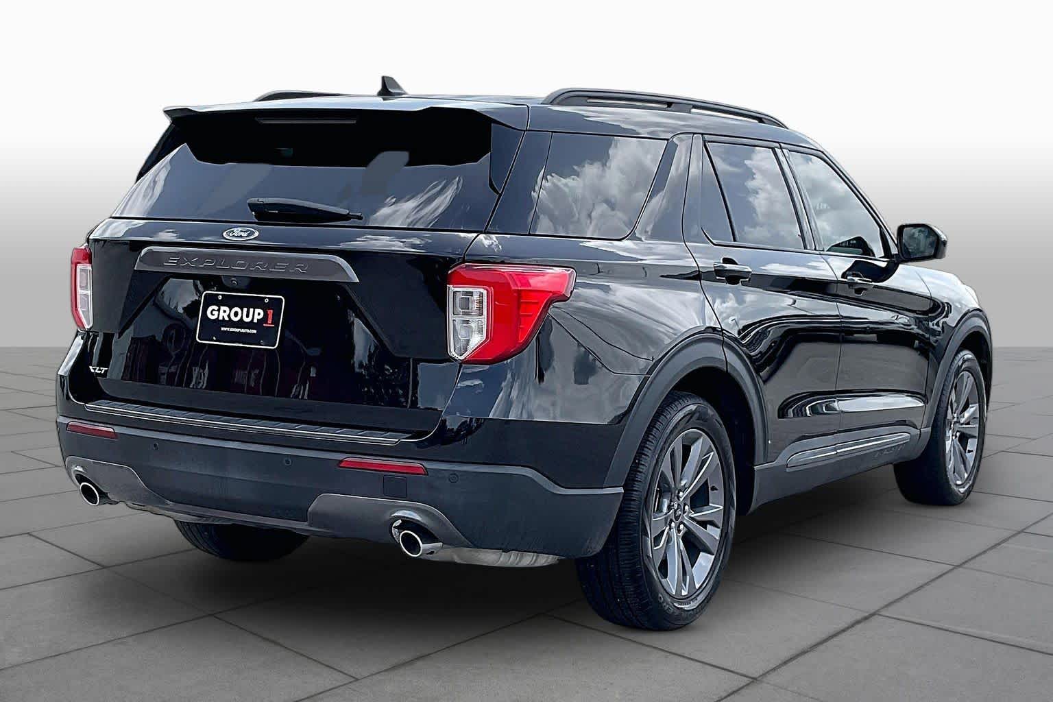 2023 Ford Explorer XLT Agate Black Metallic at Group 1 GMC Buick South