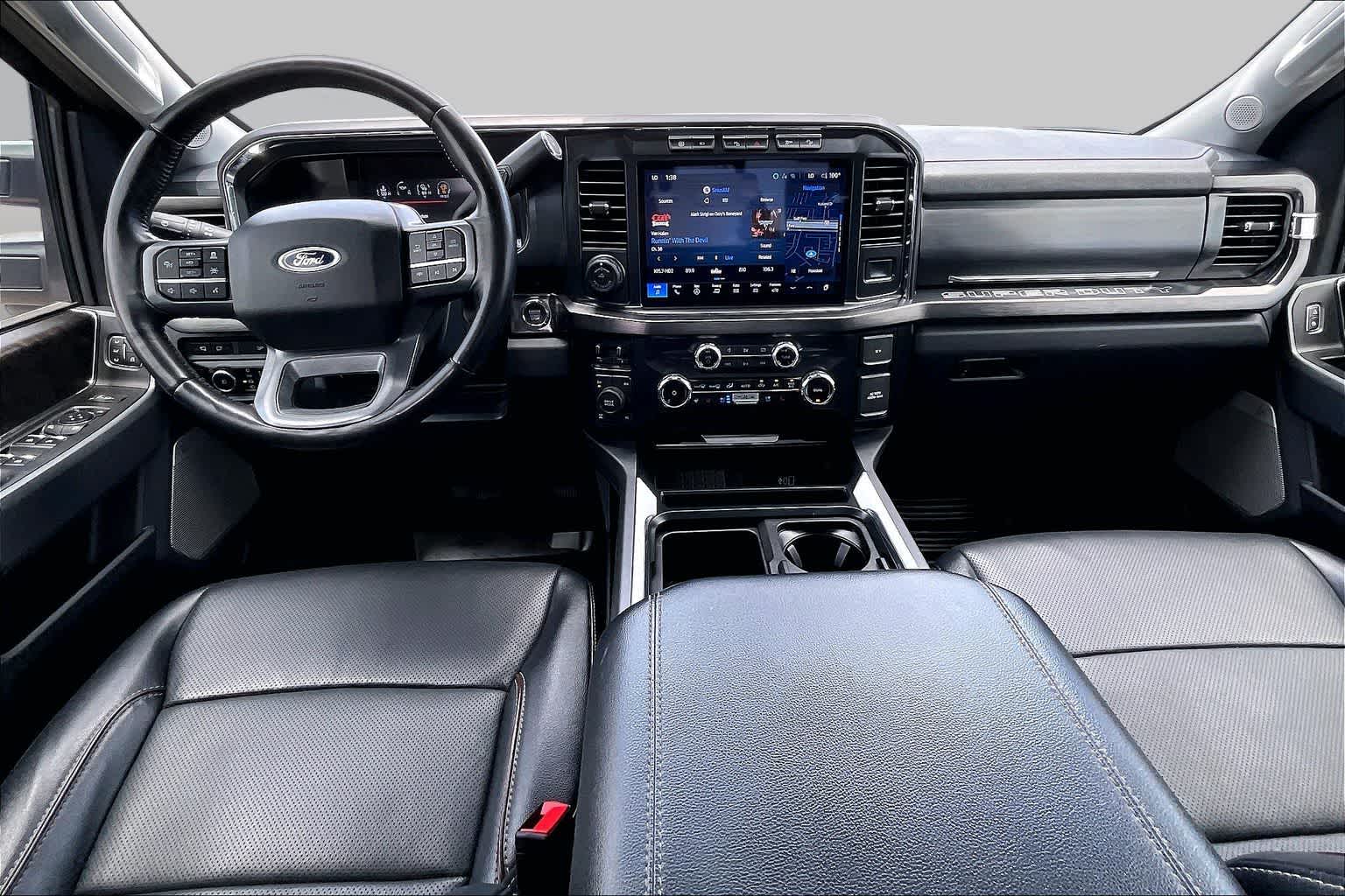 2024 Ford Super Duty F-250 Pickup LARIAT Carbonized Gray at Mac Haik Ford