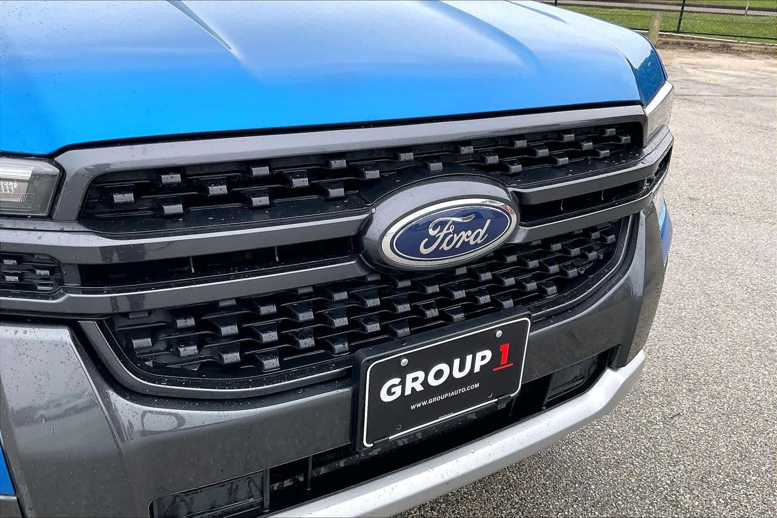 2024 Ford Ranger XLT Velocity Blue Metallic at Group 1 Toyota Southwest