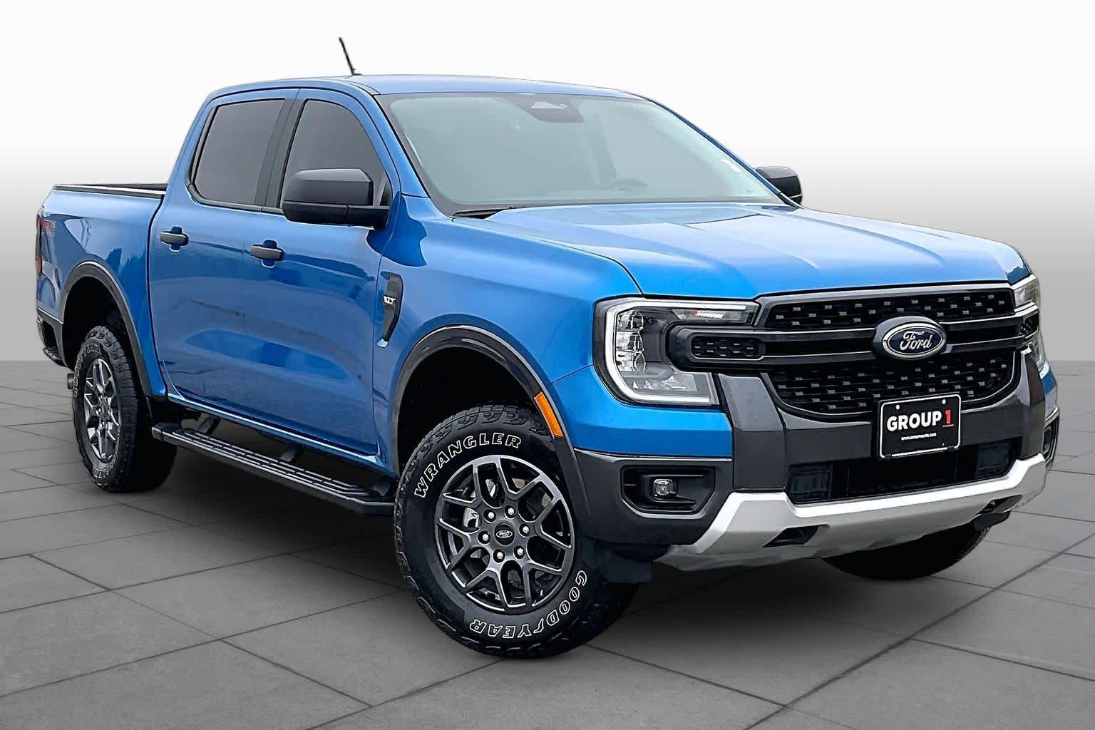 2024 Ford Ranger XLT Velocity Blue Metallic at Group 1 Toyota Southwest