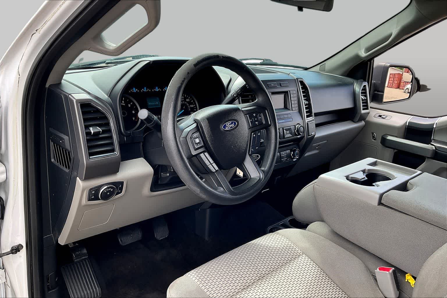2017 Ford F-150 XLT Oxford White at AutoNation Ford Gulf Fwy