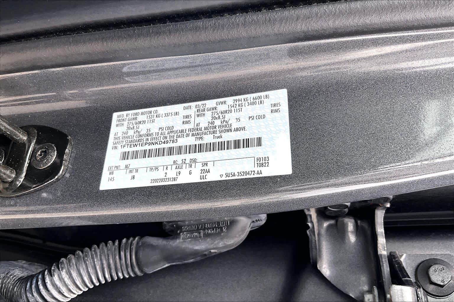 2022 Ford F-150 XL Carbonized Gray at Mac Haik Ford