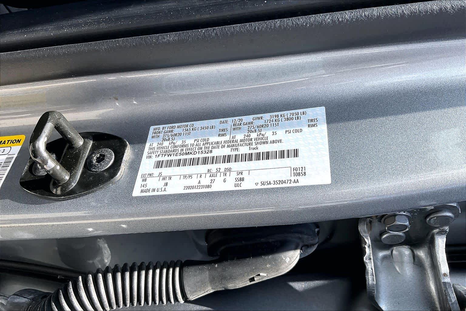 2021 Ford F-150 XL Iconic Silver at Baytown Ford