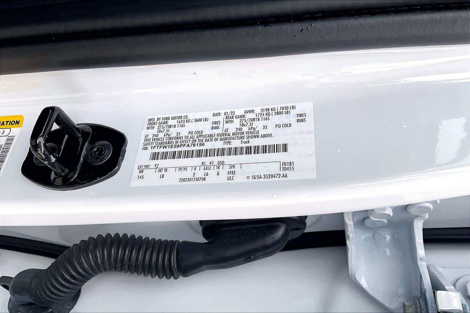 2023 Ford F-150 Tremor Oxford White at Tomball Ford