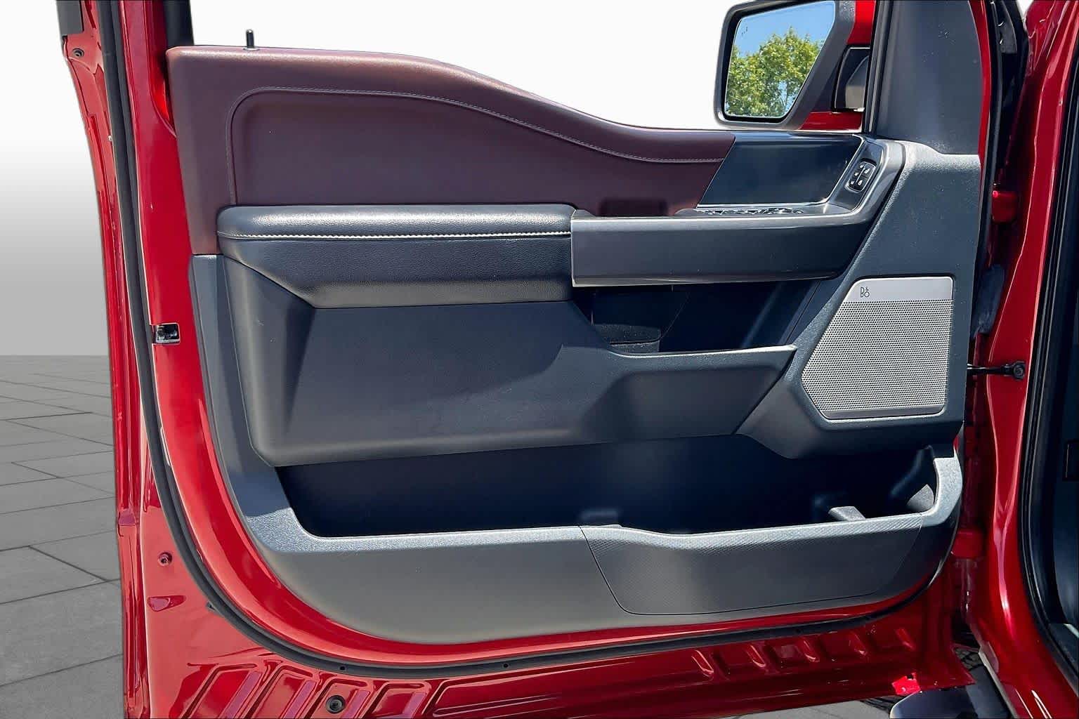 2023 Ford F-150 LARIAT Rapid Red Metallic Tinted Clearcoat at Tomball Ford