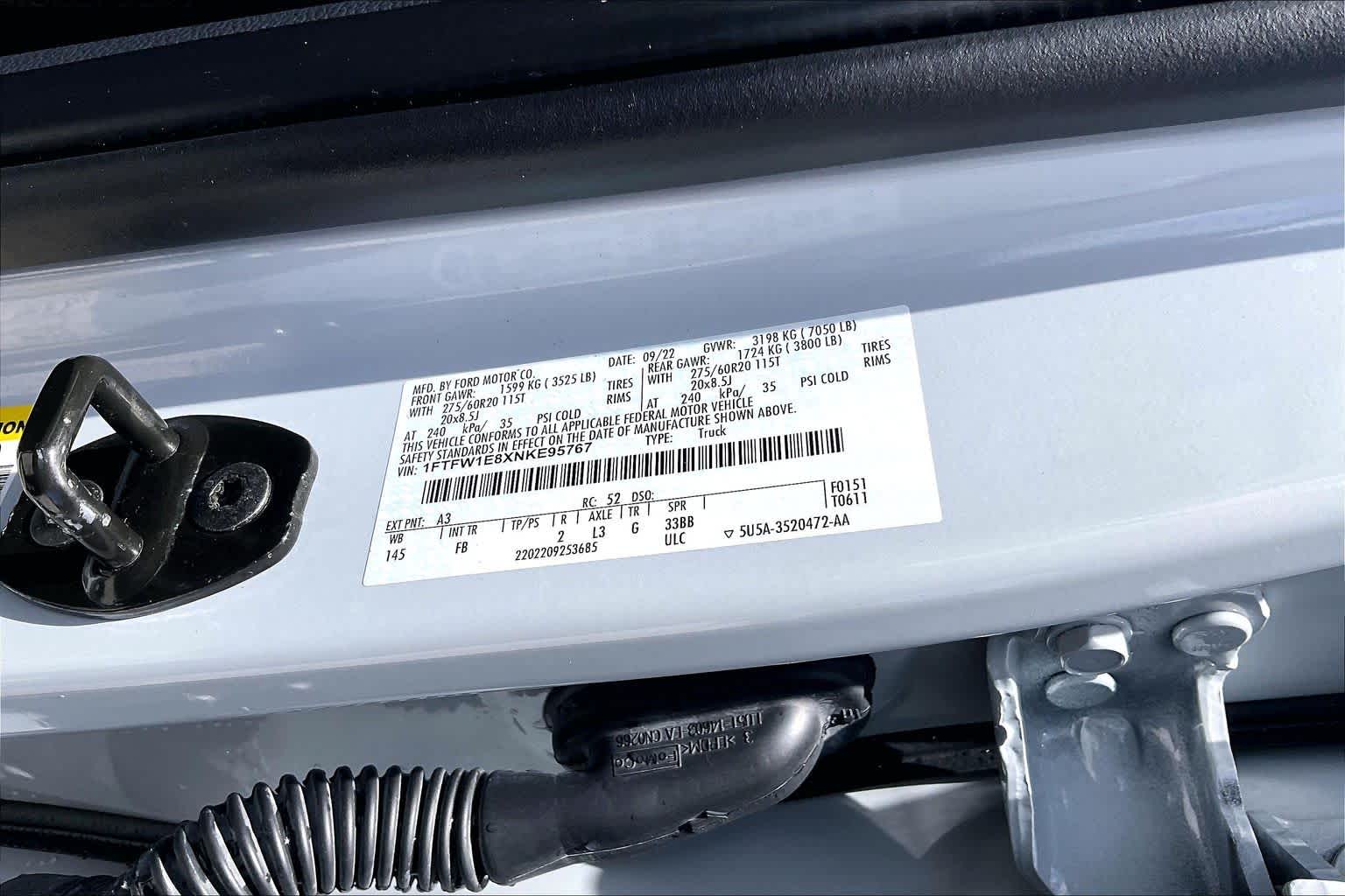 2022 Ford F-150 XLT Space White at Mac Haik Ford
