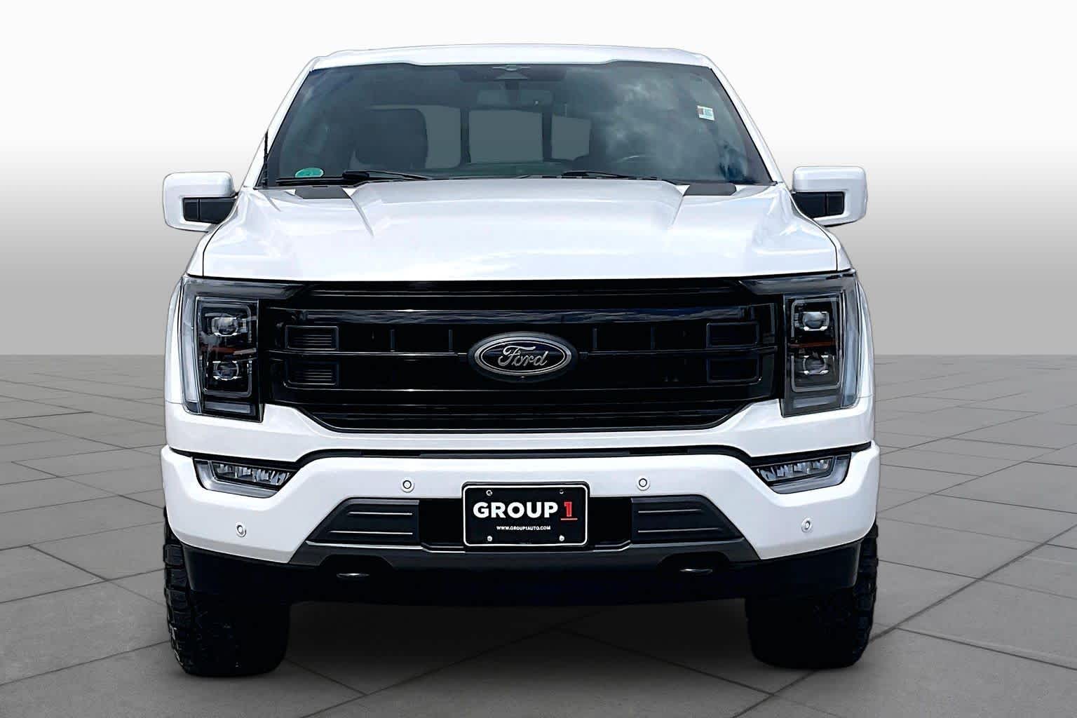 2023 Ford F-150 Platinum Star White Metallic Tri-Coat at Tomball Ford