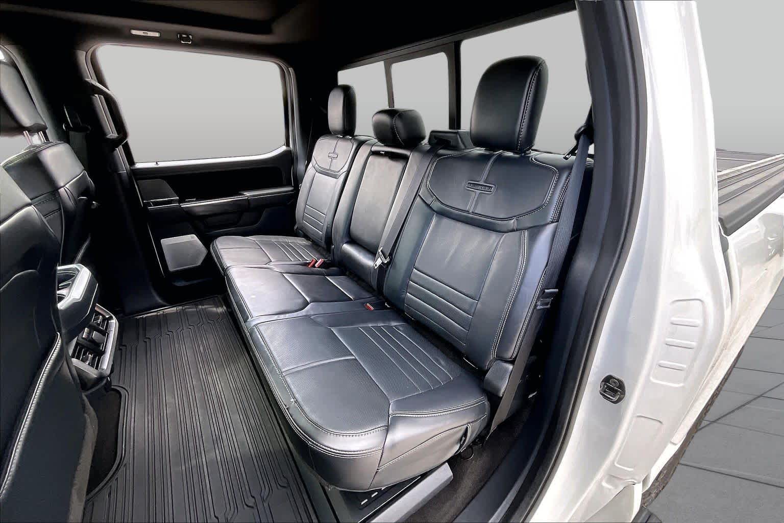 2023 Ford F-150 Platinum Star White Metallic Tri-Coat at Tomball Ford