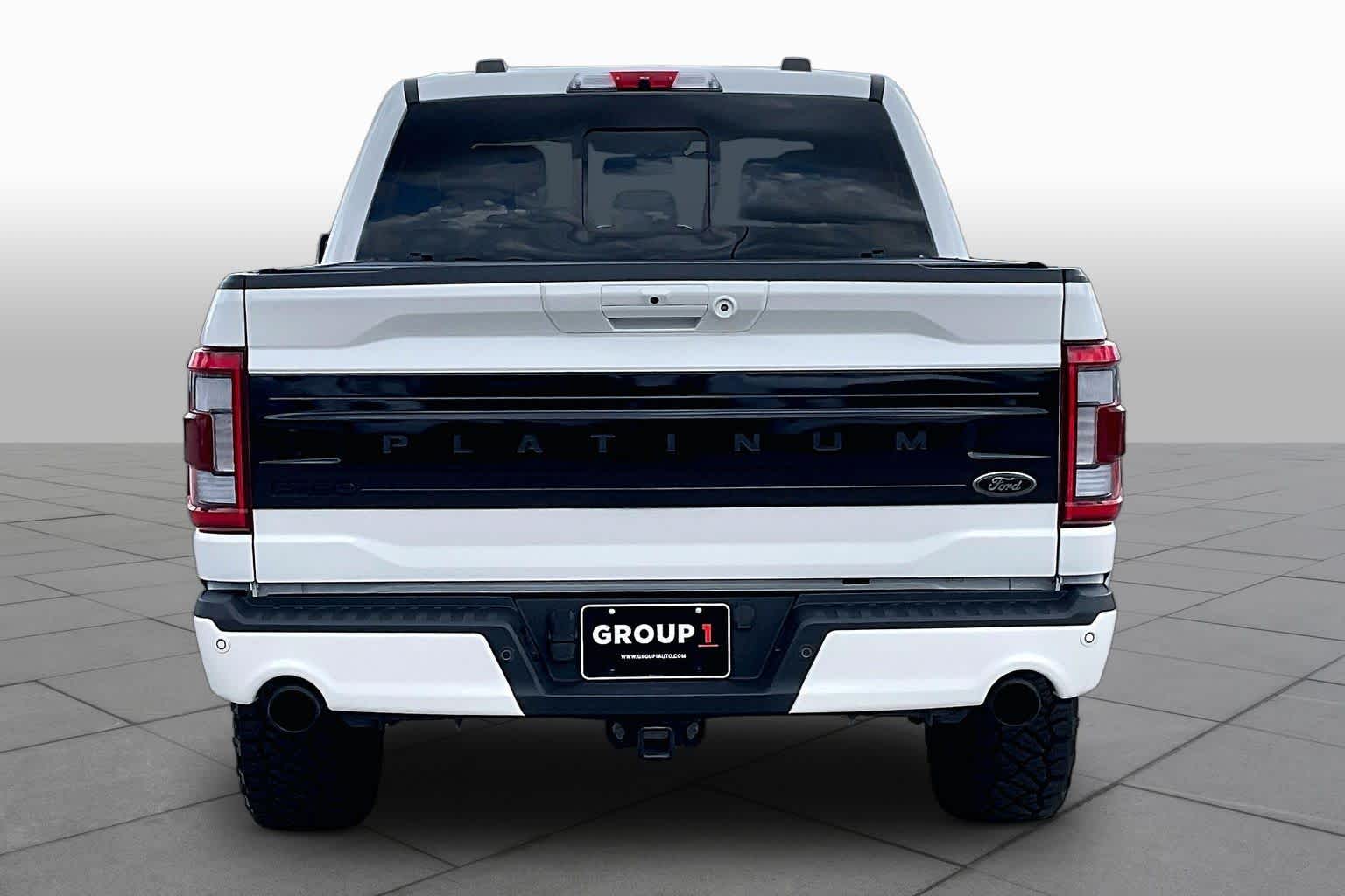 2023 Ford F-150 Platinum Star White Metallic Tri-Coat at Tomball Ford