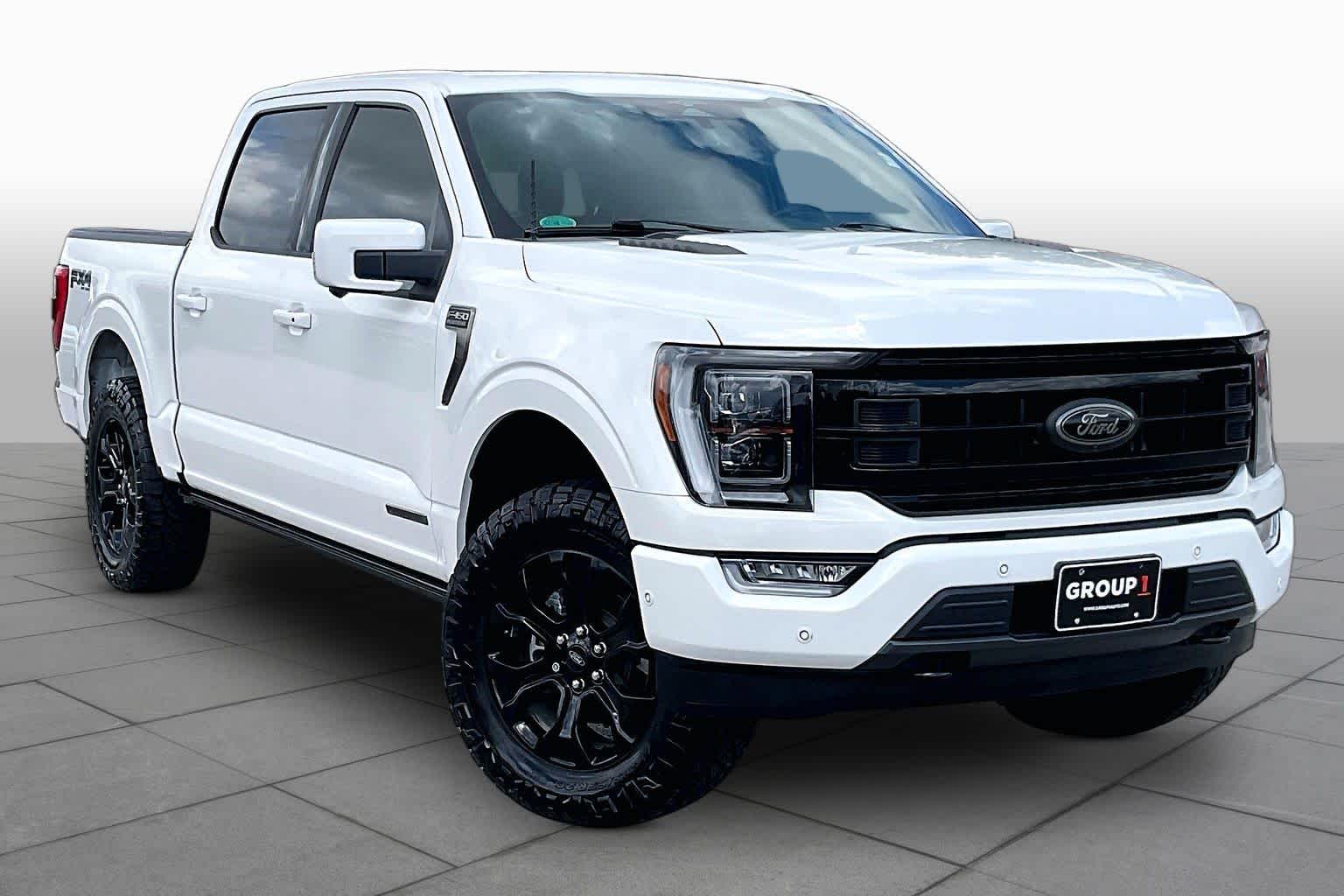 2023 Ford F-150 Platinum Star White Metallic Tri-Coat at Tomball Ford