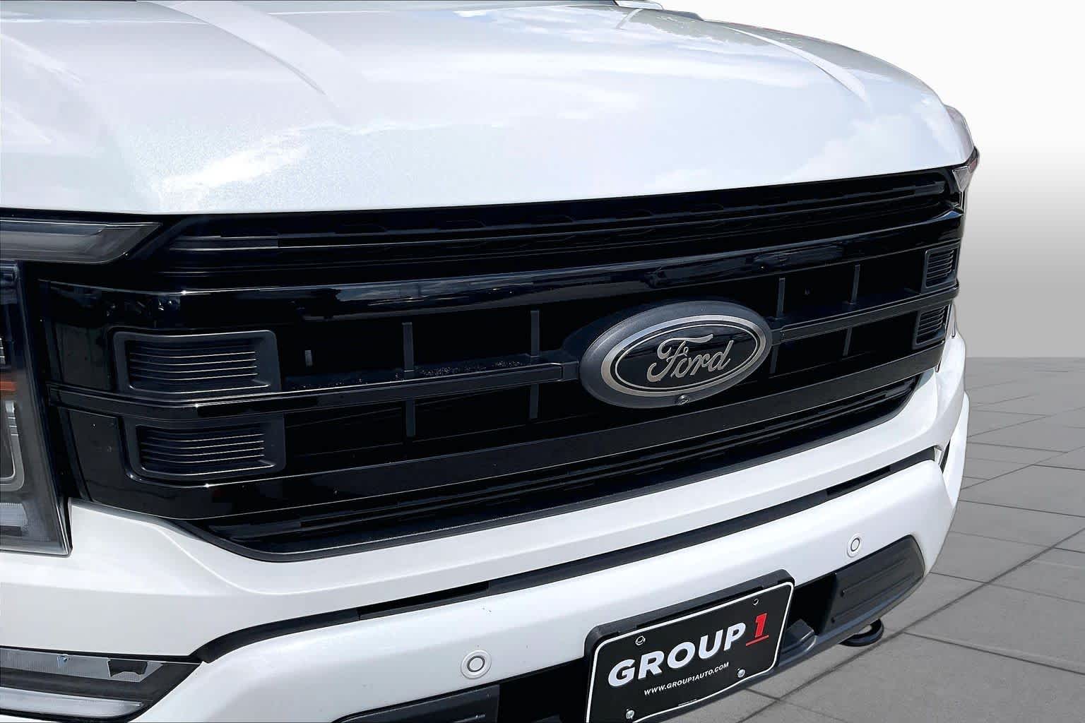 2023 Ford F-150 Platinum Star White Metallic Tri-Coat at Tomball Ford