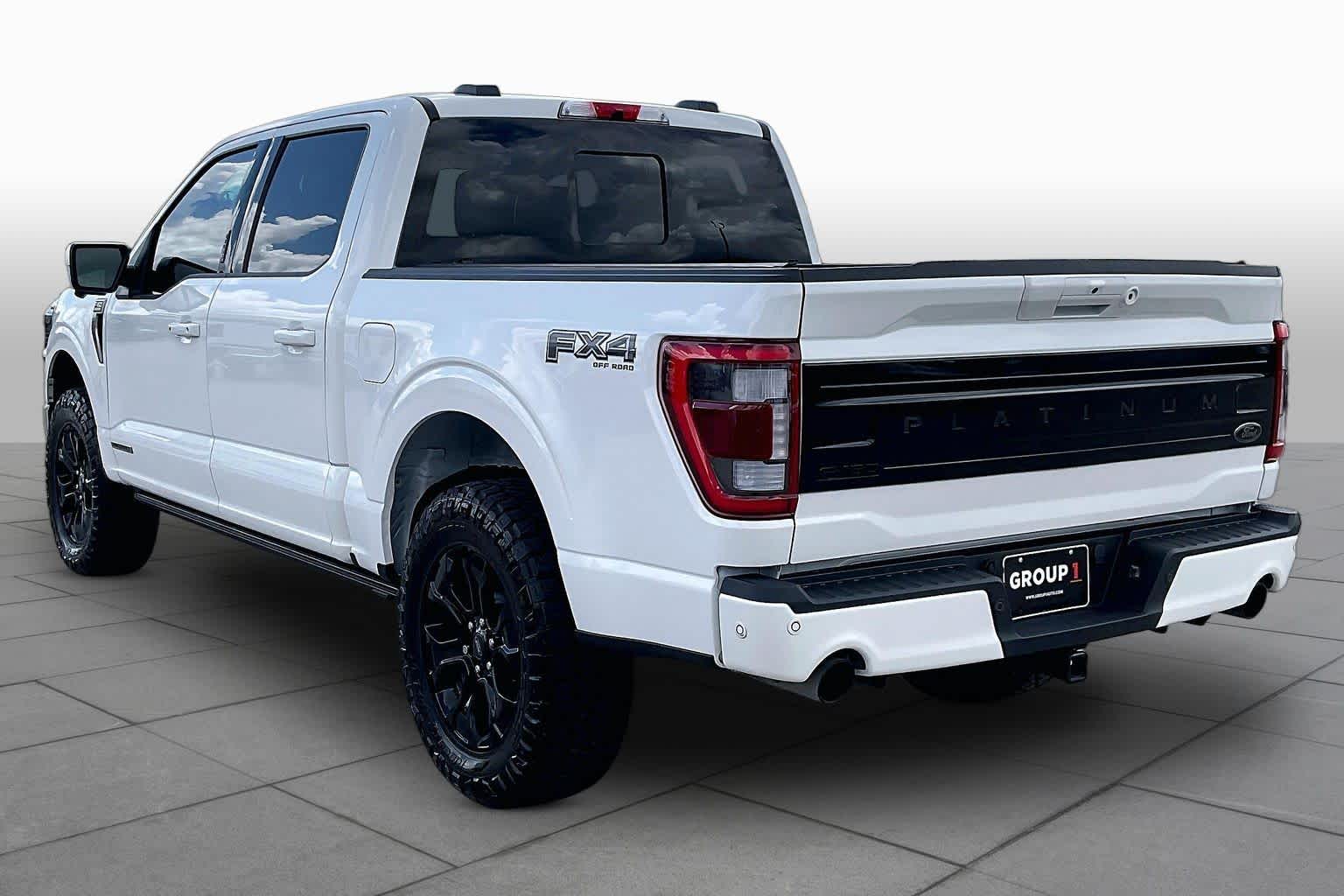 2023 Ford F-150 Platinum Star White Metallic Tri-Coat at Tomball Ford