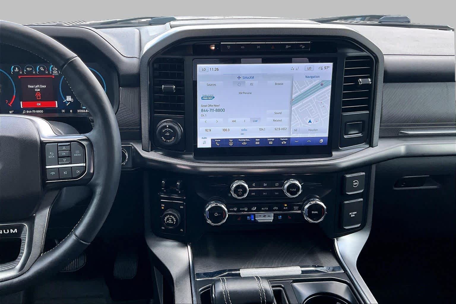 2023 Ford F-150 Platinum Star White Metallic Tri-Coat at Tomball Ford