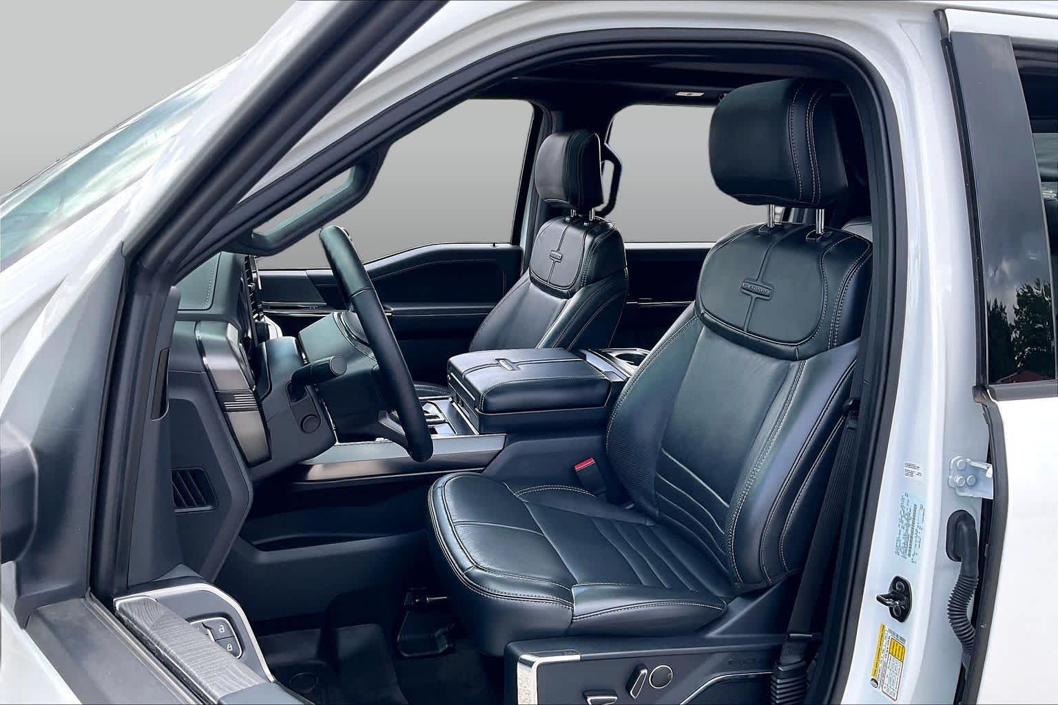 2023 Ford F-150 Platinum Star White Metallic Tri-Coat at Tomball Ford