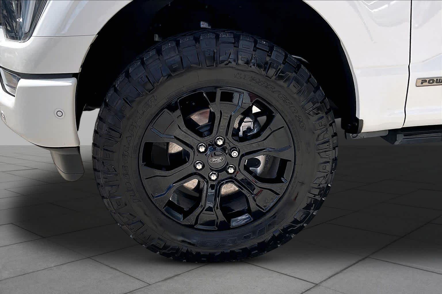 2023 Ford F-150 Platinum Star White Metallic Tri-Coat at Tomball Ford