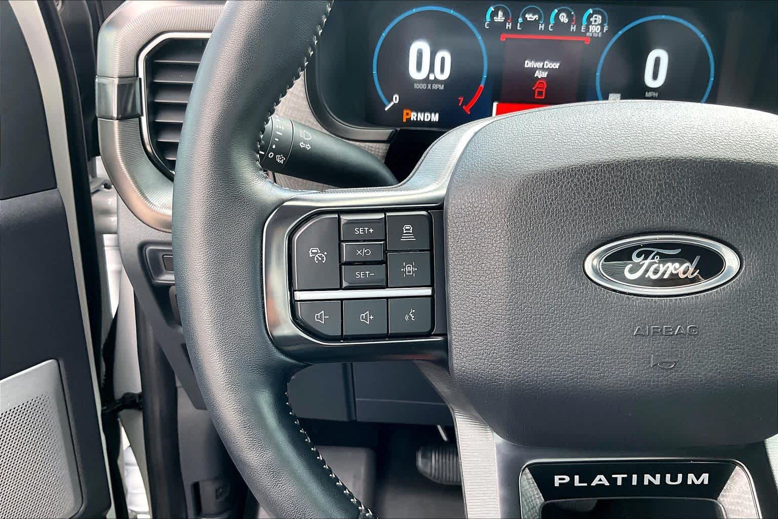 2023 Ford F-150 Platinum Star White Metallic Tri-Coat at Tomball Ford
