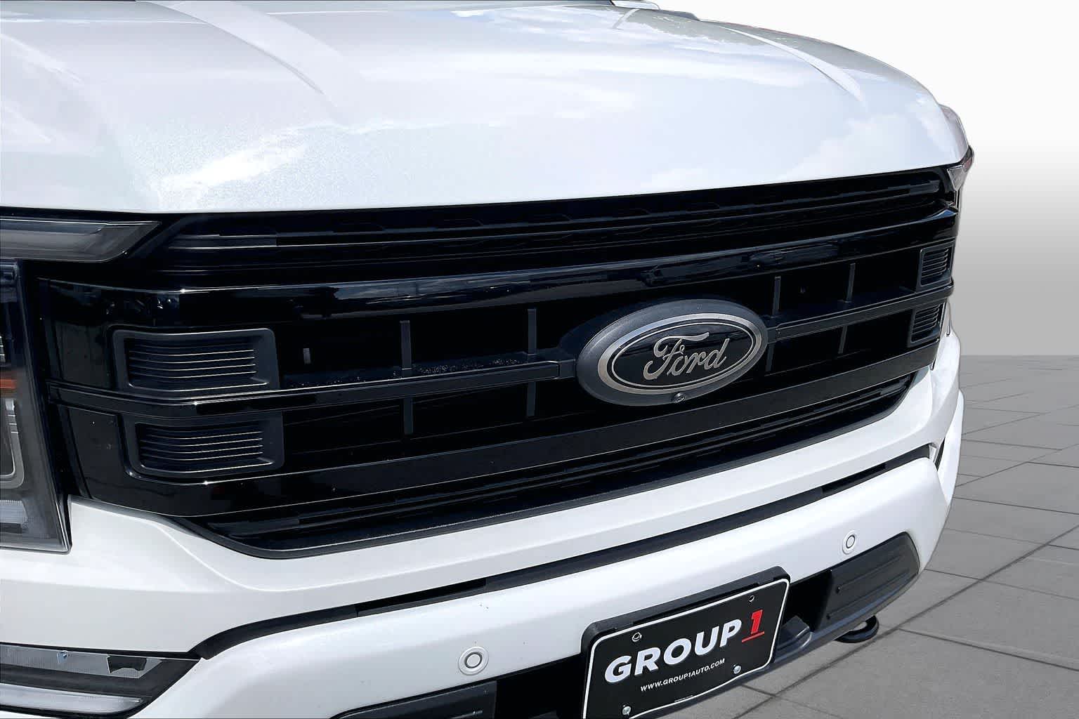 2023 Ford F-150 Platinum Star White Metallic Tri-Coat at Tomball Ford