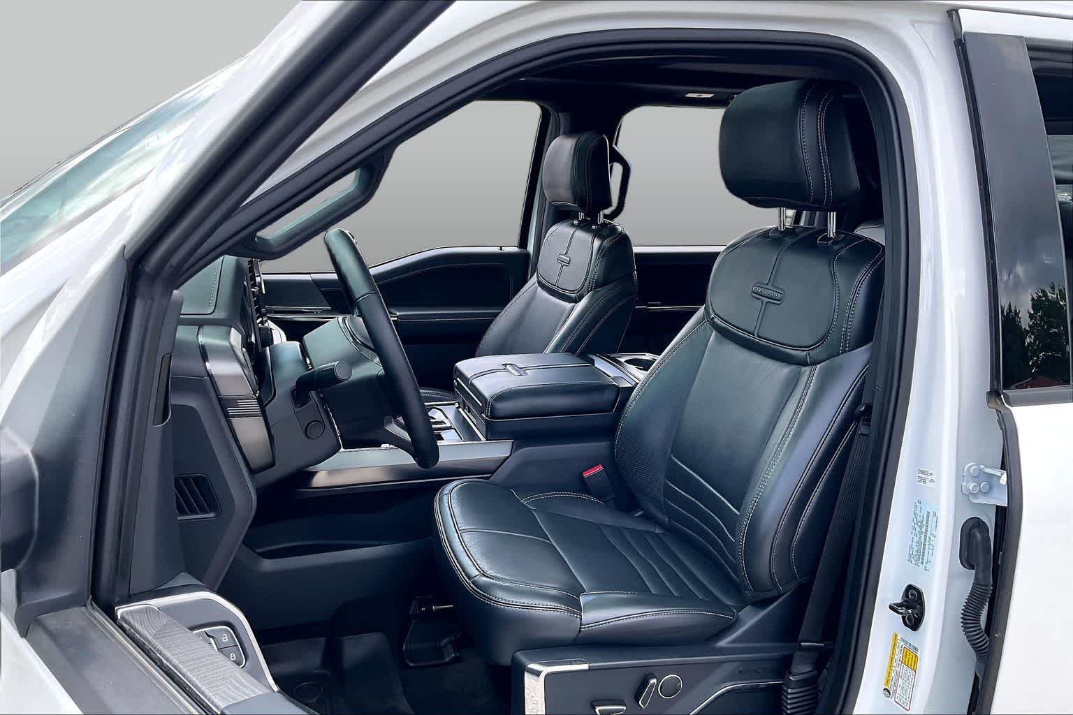 2023 Ford F-150 Platinum Star White Metallic Tri-Coat at Tomball Ford