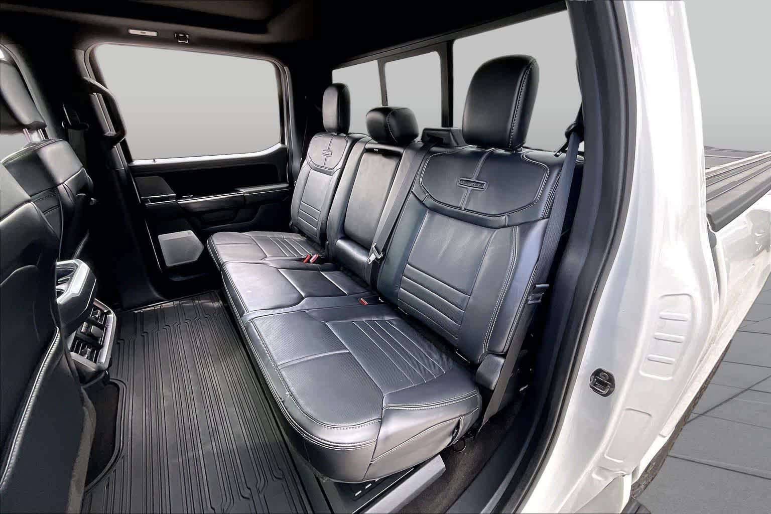 2023 Ford F-150 Platinum Star White Metallic Tri-Coat at Tomball Ford