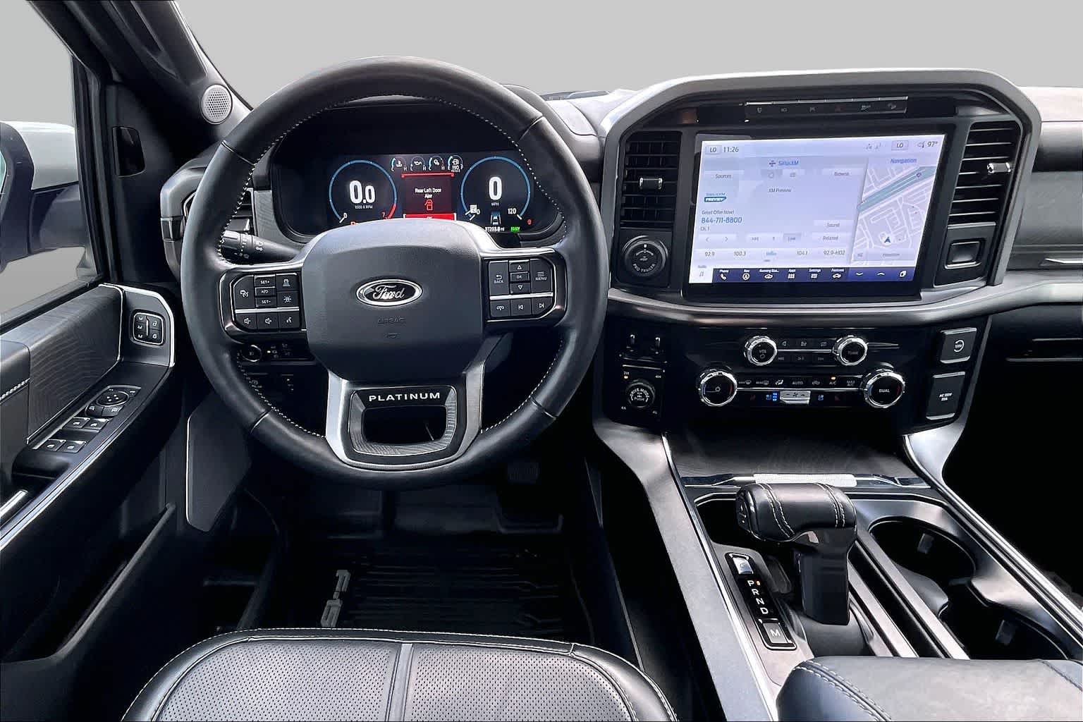 2023 Ford F-150 Platinum Star White Metallic Tri-Coat at Tomball Ford