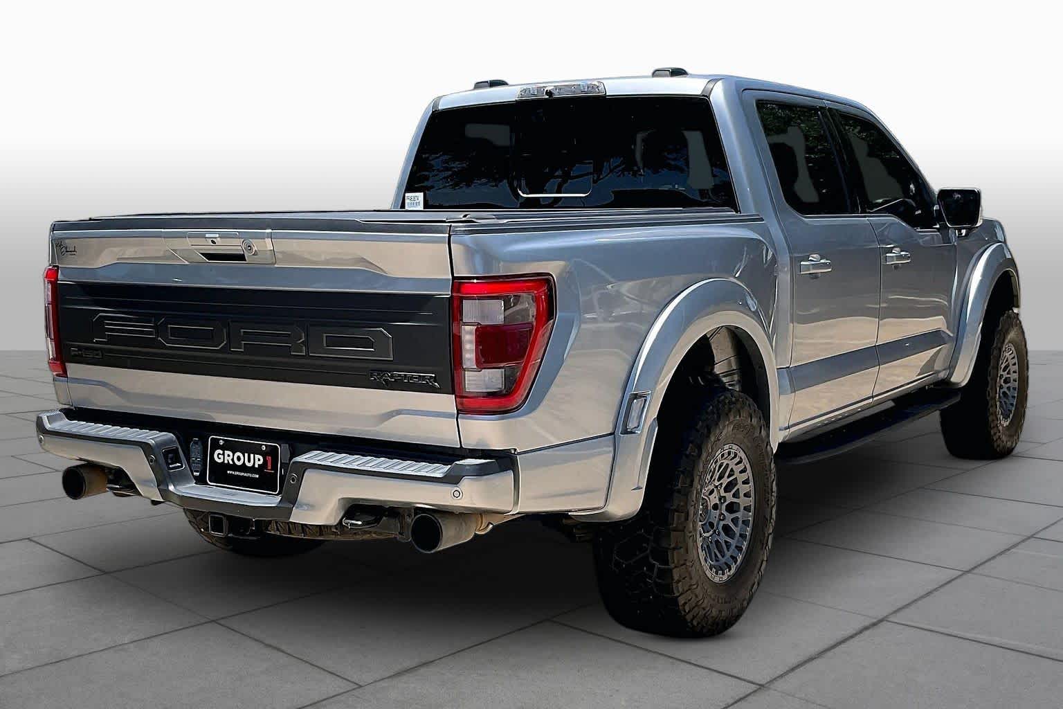 2023 Ford F-150 Raptor Iconic Silver Metallic at Tomball Ford