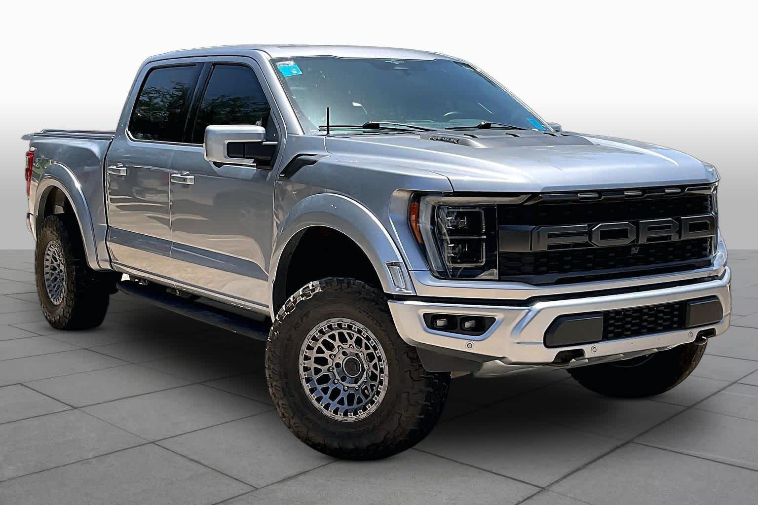 2023 Ford F-150 Raptor Iconic Silver Metallic at Tomball Ford