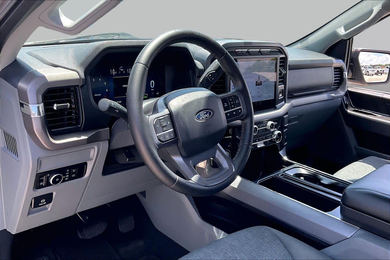 2024 Ford F-150 XLT Iconic Silver at Tomball Chrysler Dodge Jeep Ram