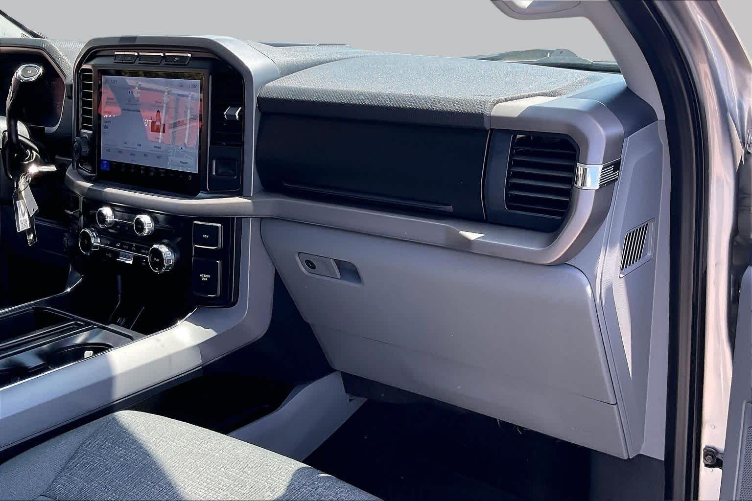 2024 Ford F-150 XLT Iconic Silver at Tomball Chrysler Dodge Jeep Ram