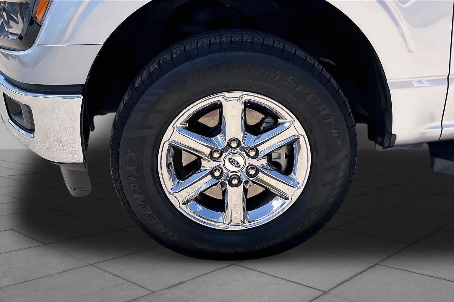 2024 Ford F-150 XLT Iconic Silver at Tomball Chrysler Dodge Jeep Ram