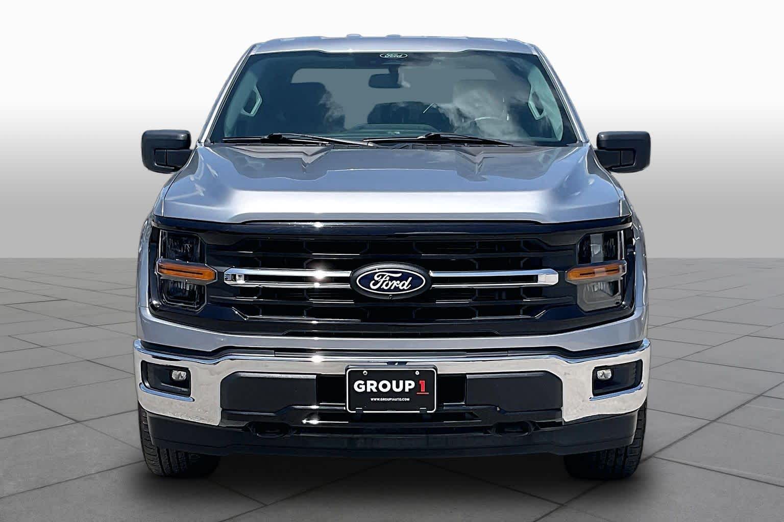 2024 Ford F-150 XLT Iconic Silver at Tomball Chrysler Dodge Jeep Ram