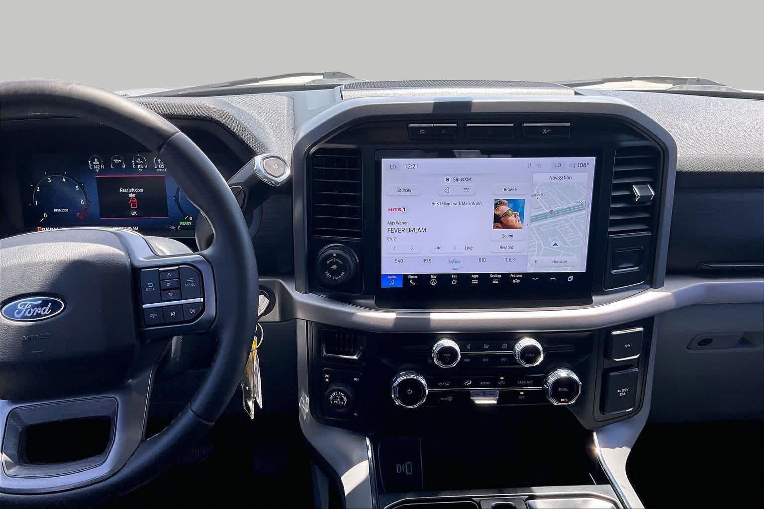 2024 Ford F-150 XLT Iconic Silver at Tomball Chrysler Dodge Jeep Ram