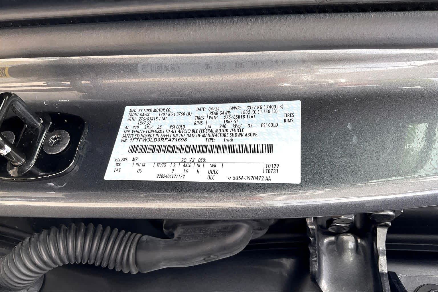 2024 Ford F-150 XLT Carbonized Gray at Baytown Ford