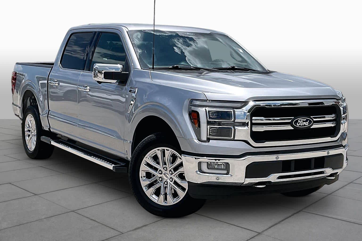 2024 Ford F-150 LARIAT Iconic Silver at Tomball Ford