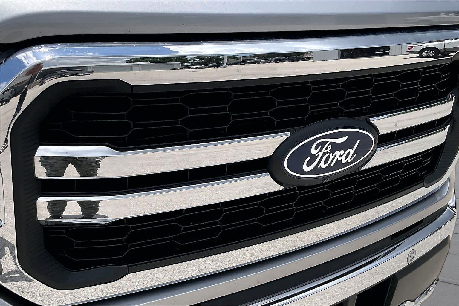 2024 Ford F-150 LARIAT Iconic Silver at Tomball Ford