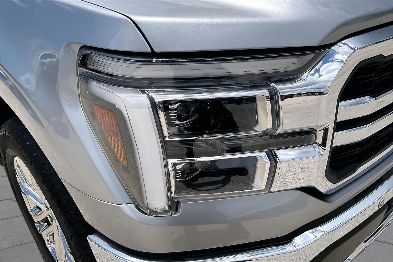 2024 Ford F-150 LARIAT Iconic Silver at Tomball Ford