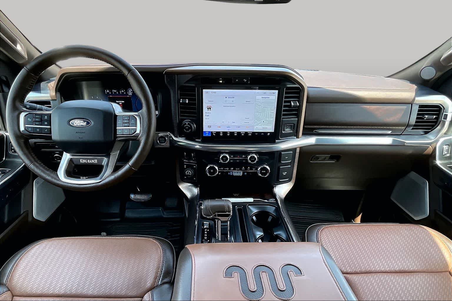 2025 Ford F-150 King Ranch Agate Black/Marsh Gray at Beck & Masten Kia