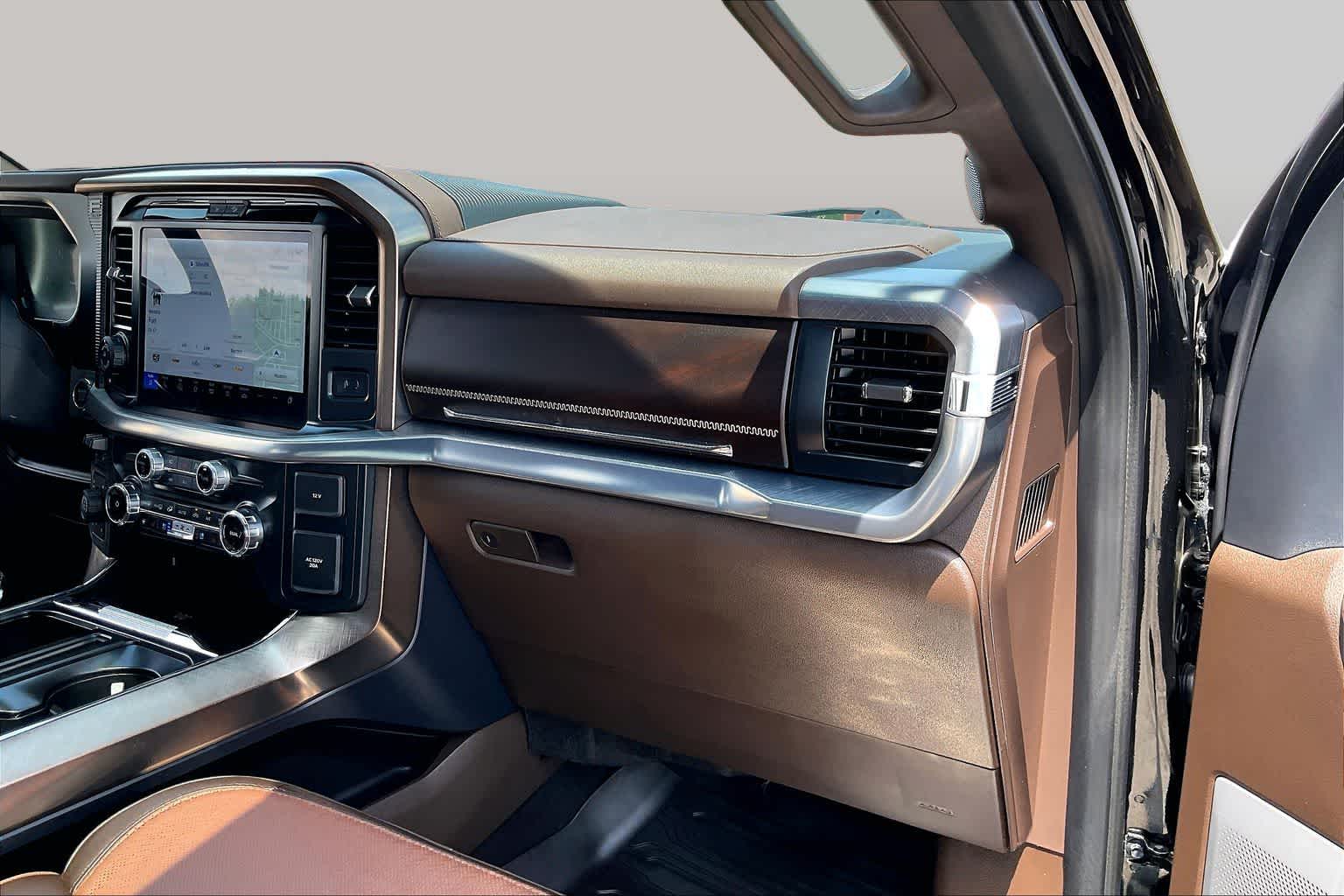 2025 Ford F-150 King Ranch Agate Black/Marsh Gray at Beck & Masten Kia