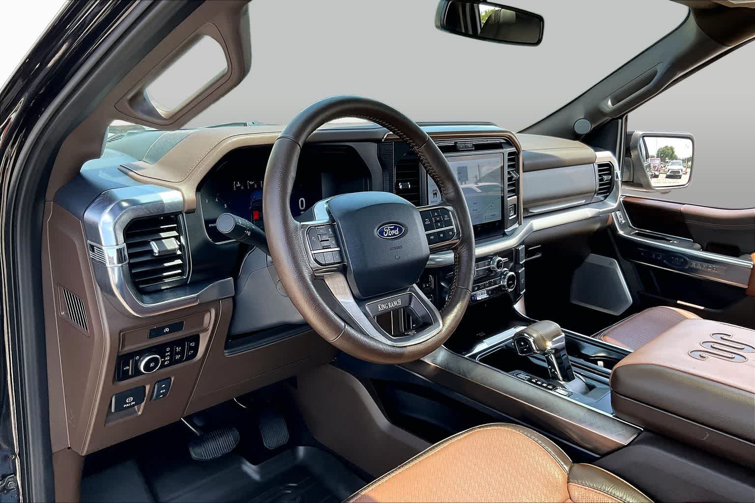 2025 Ford F-150 King Ranch Agate Black/Marsh Gray at Beck & Masten Kia