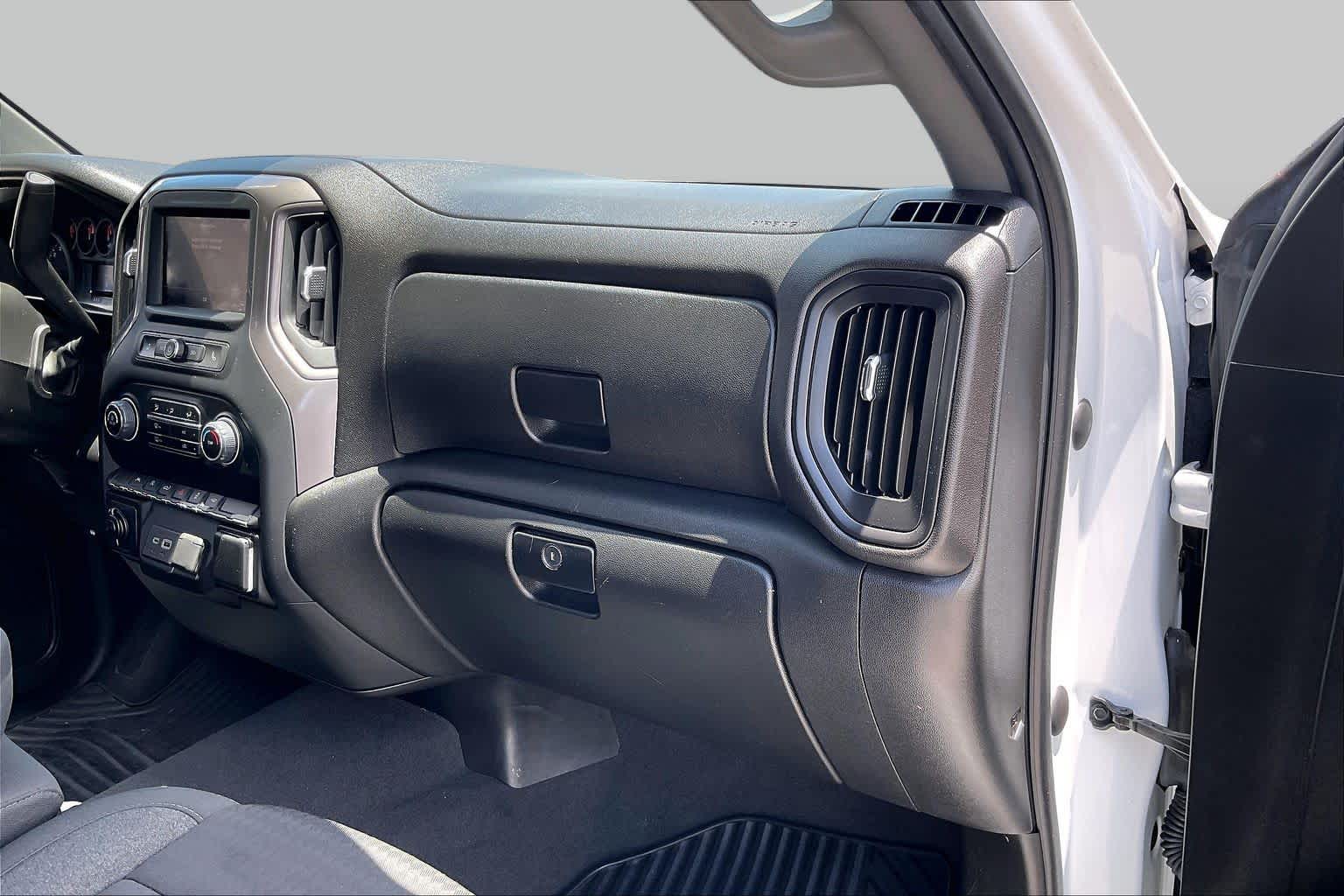 2024 Chevrolet Silverado 1500 Custom Summit White at AutoNation Chevrolet Gulf Fwy