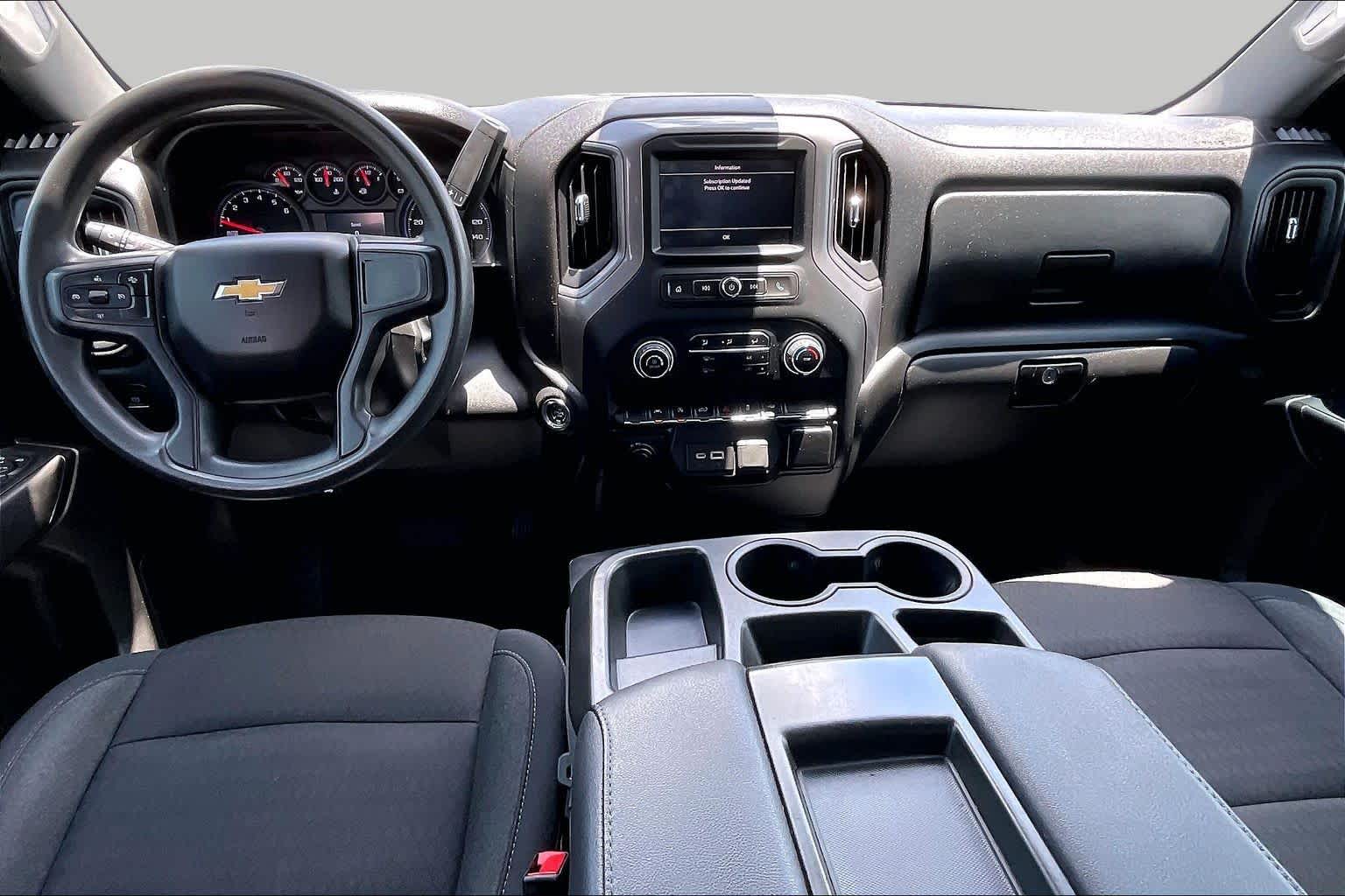 2024 Chevrolet Silverado 1500 Custom Summit White at AutoNation Chevrolet Gulf Fwy