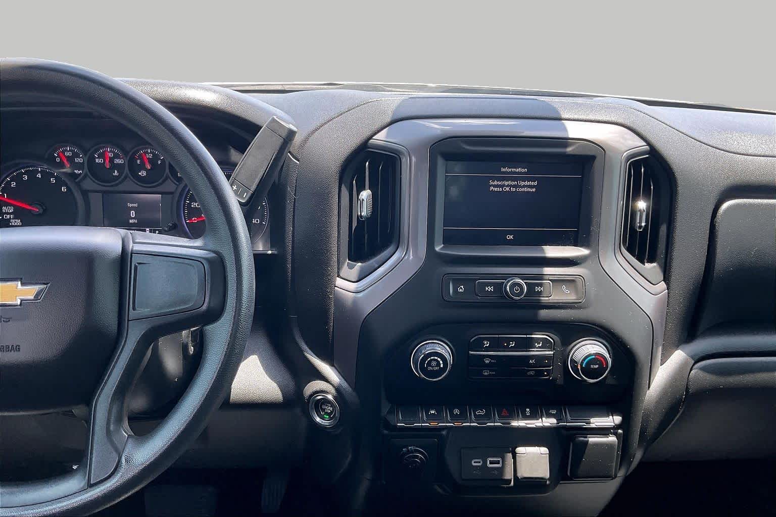 2024 Chevrolet Silverado 1500 Custom Summit White at AutoNation Chevrolet Gulf Fwy