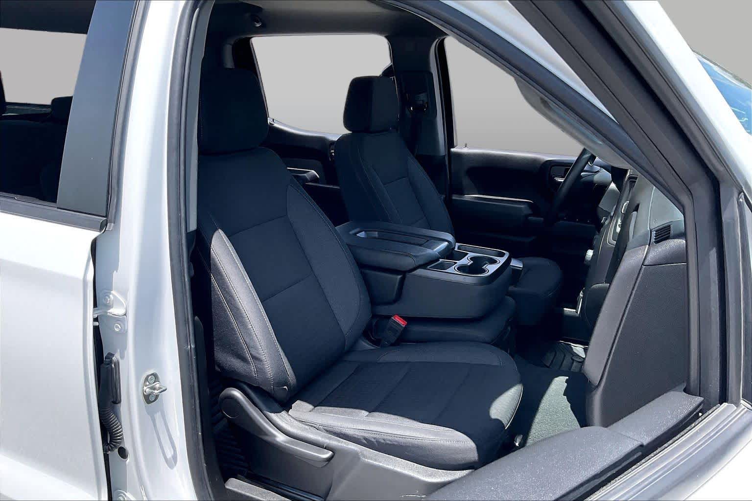 2024 Chevrolet Silverado 1500 Custom Summit White at AutoNation Chevrolet Gulf Fwy
