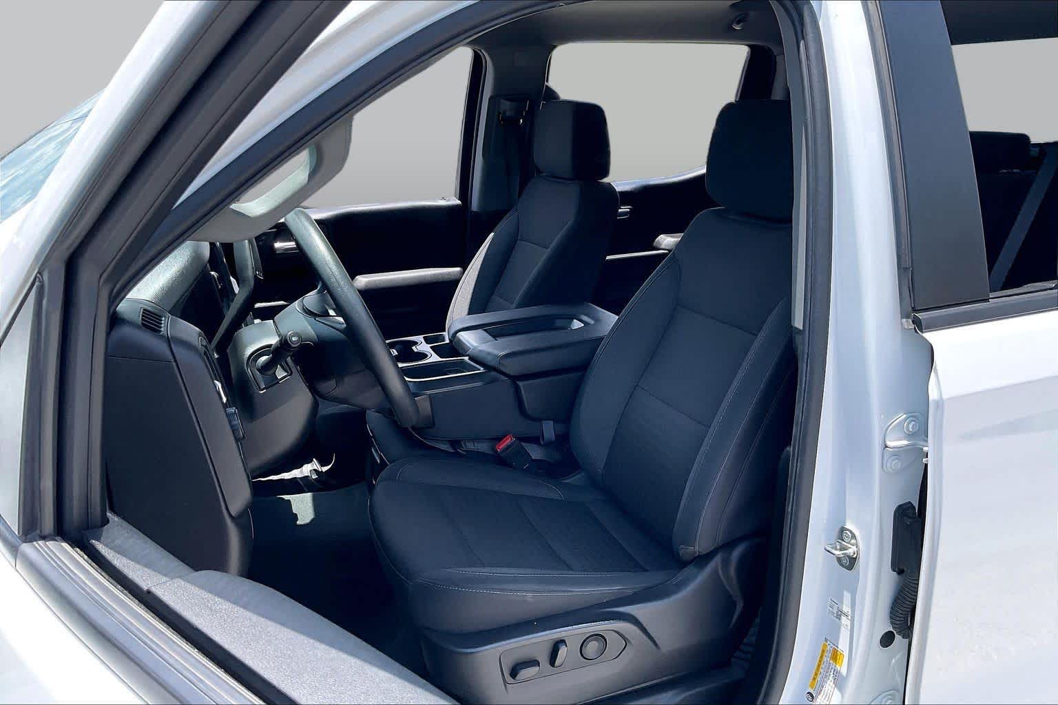 2024 Chevrolet Silverado 1500 Custom Summit White at AutoNation Chevrolet Gulf Fwy