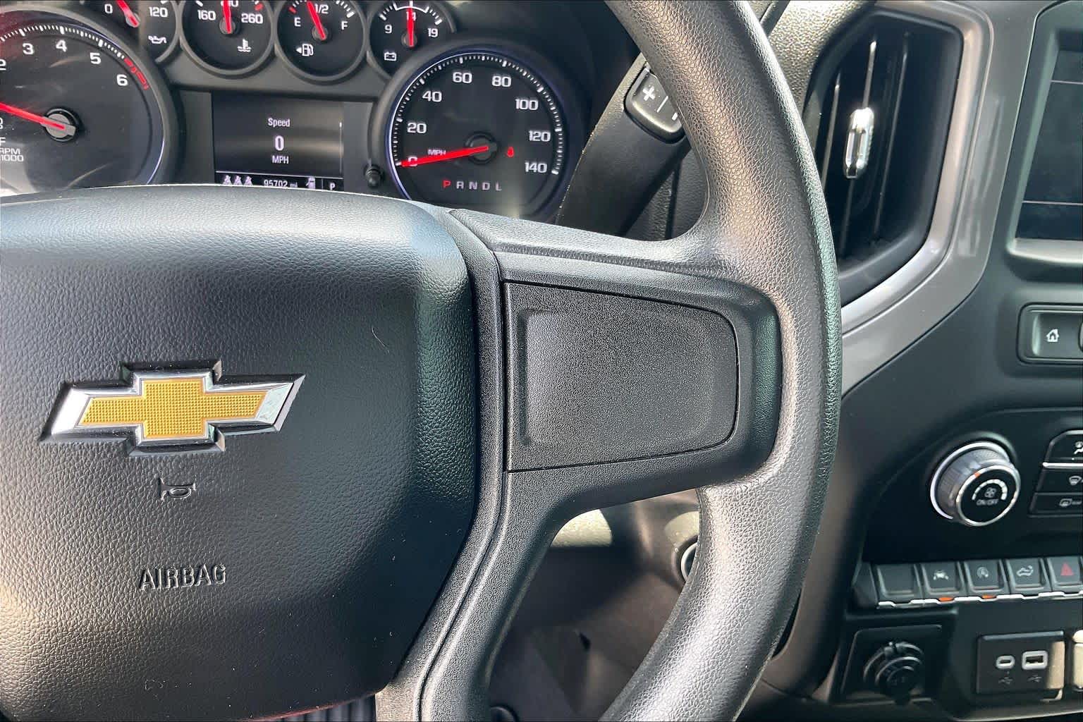 2024 Chevrolet Silverado 1500 Custom Summit White at AutoNation Chevrolet Gulf Fwy