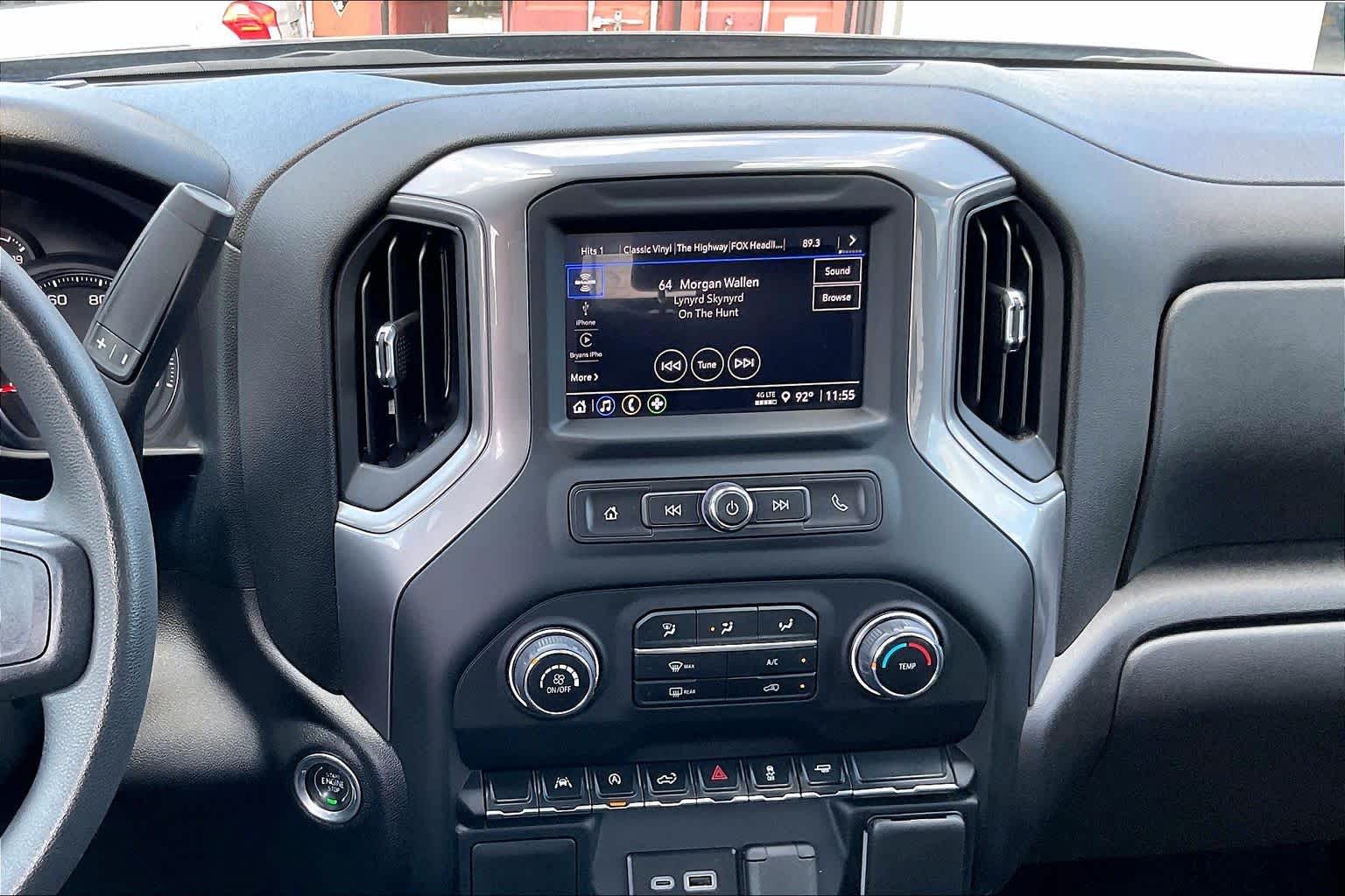 2024 Chevrolet Silverado 1500 Custom Black at Tomball Chrysler Dodge Jeep Ram